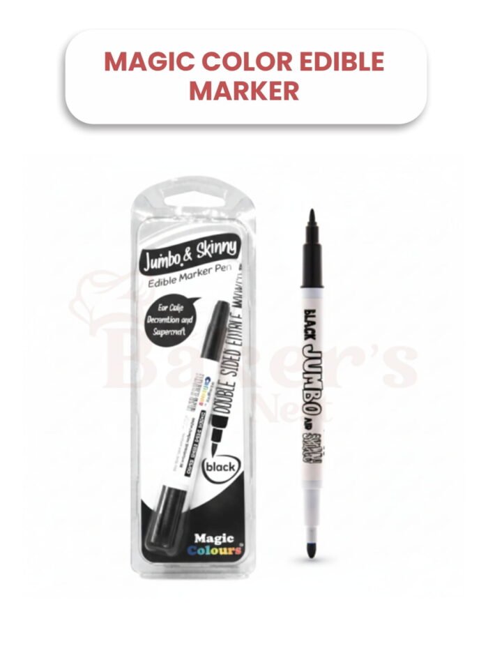 Magic Color Edible Marker – Black