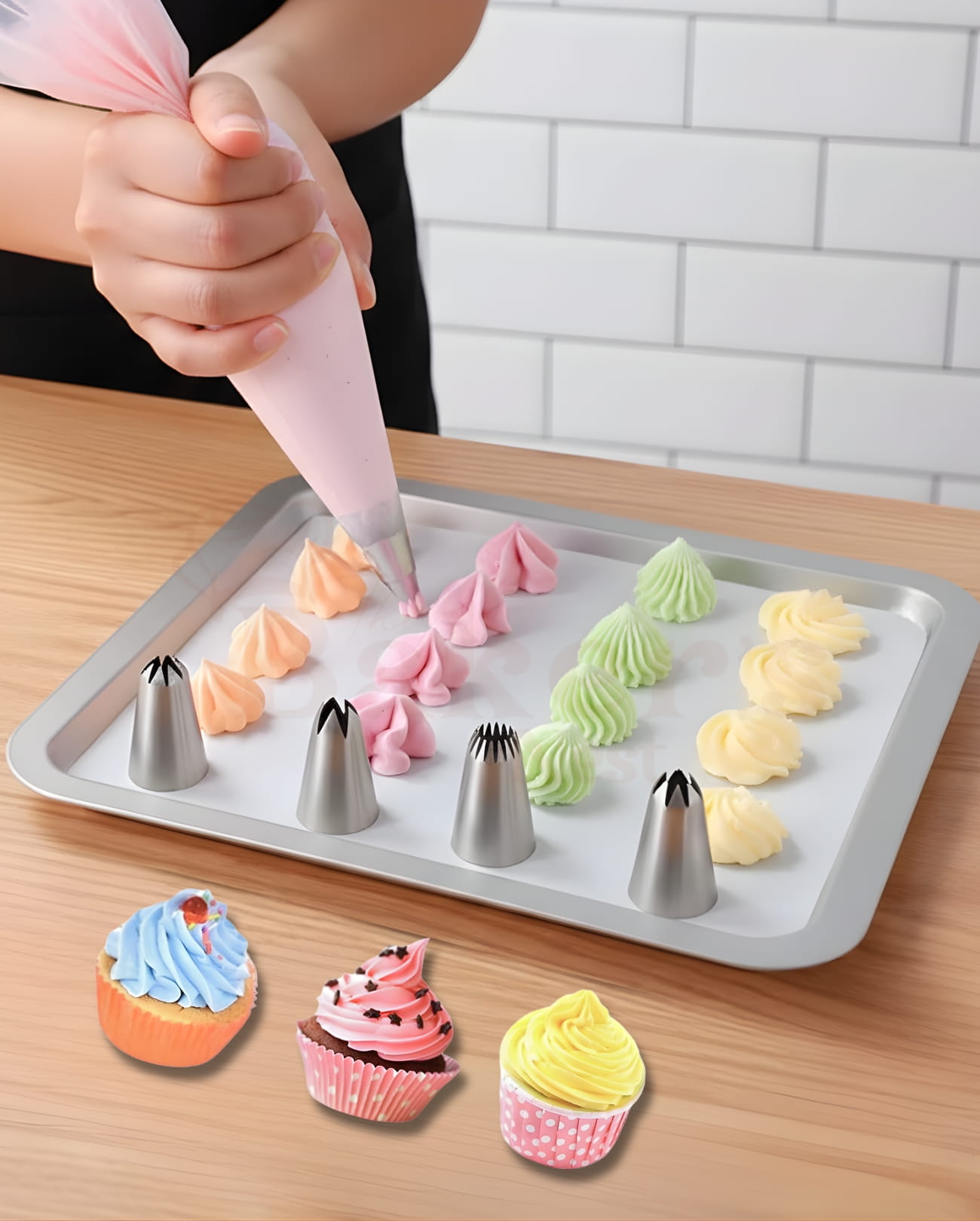 Nozzles 6B, 1M, 2D, 2F