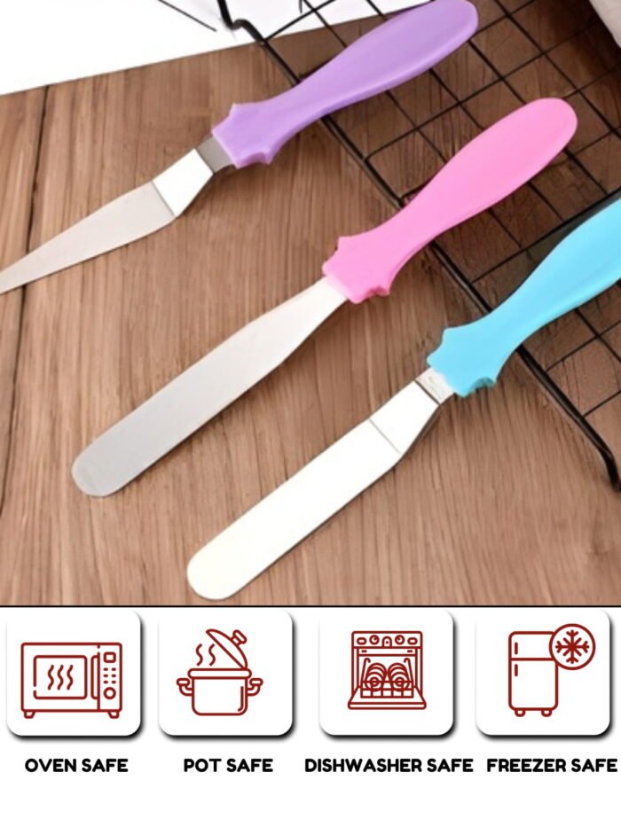 Cake Platte Knives 3-in-1