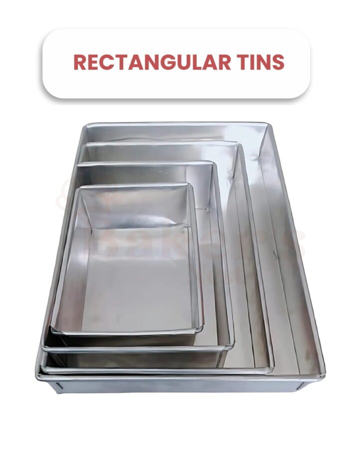 Rectangular Cake Tins – Metal ( 2.5 inch )