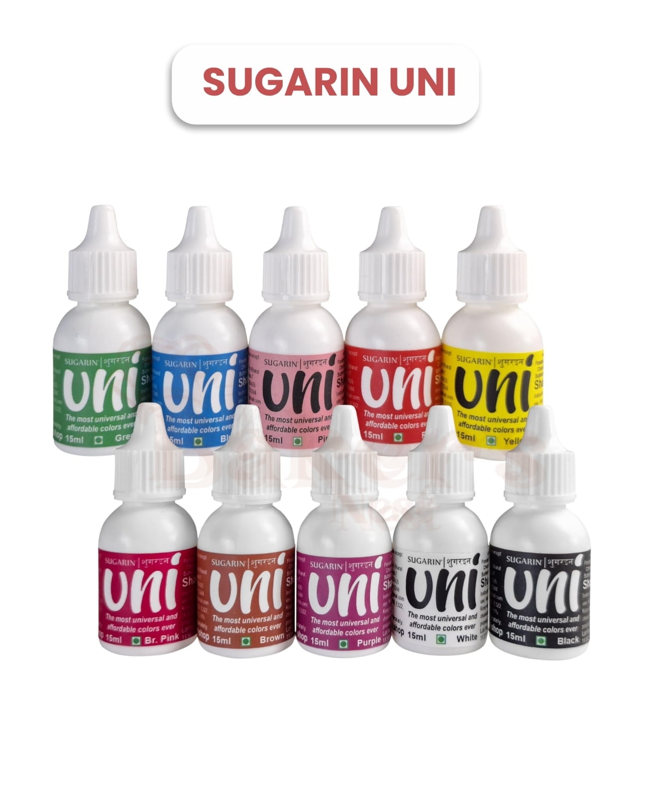 Sugarin Uni Combo – 15ml × 10 Pcs - Image 2