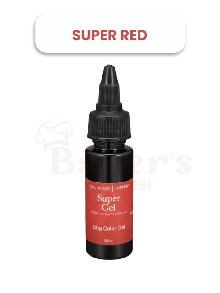 Sugarin Super Gel – Super Red (30ml)