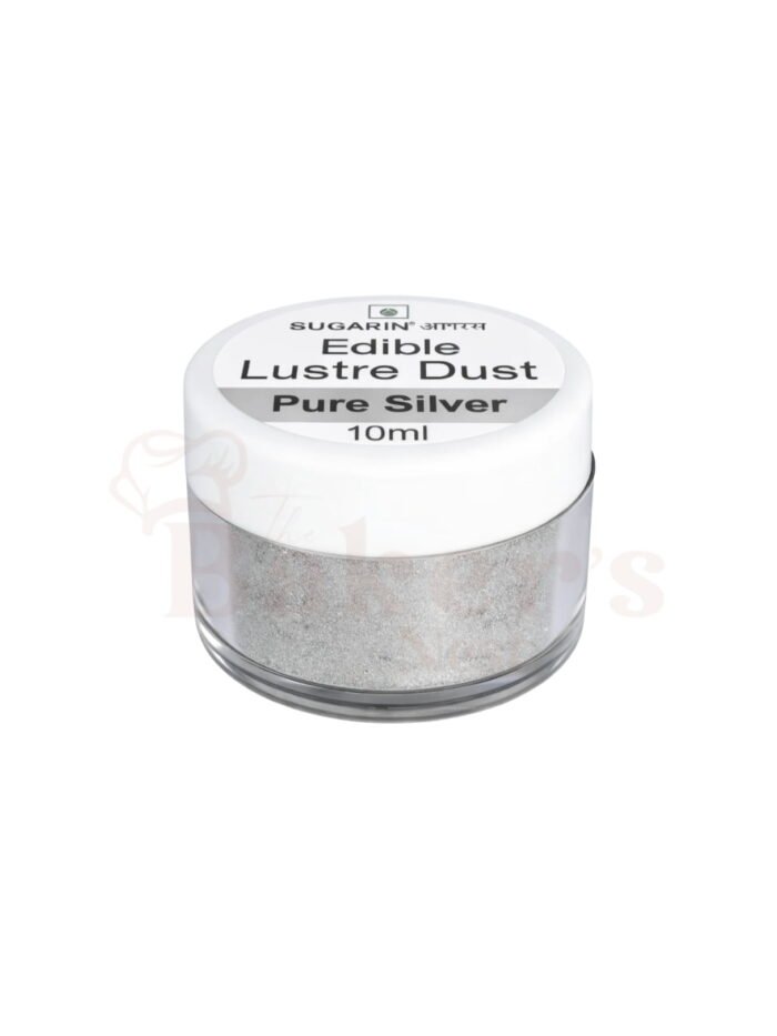 Edible Lustre Dust – Brilliant Gold & Pure Silver (10ml)