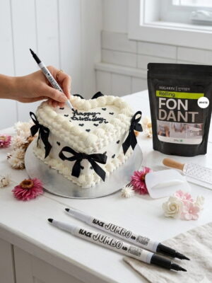 Magic Color Edible Marker – Black