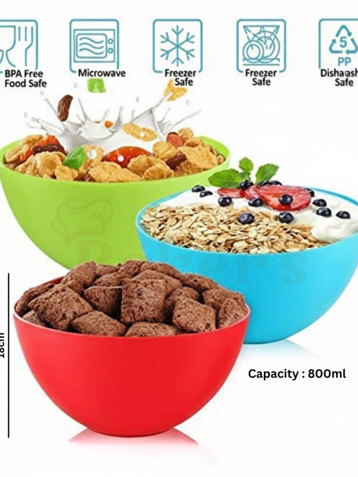ALL TIME Brand Plastic Bowls