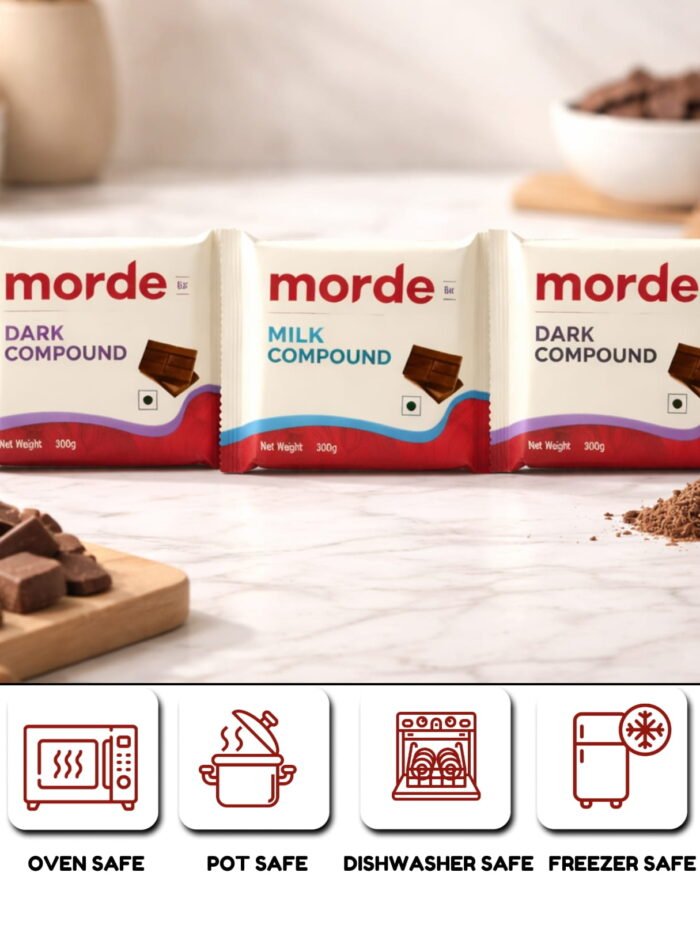 Morde’s Chocolate Compounds – Dark, White & Milk (500g)