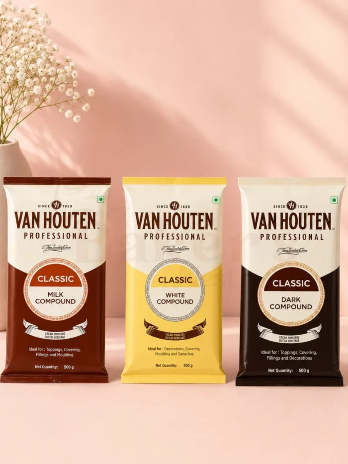 Van Houten Milk, Dark & White - 500g