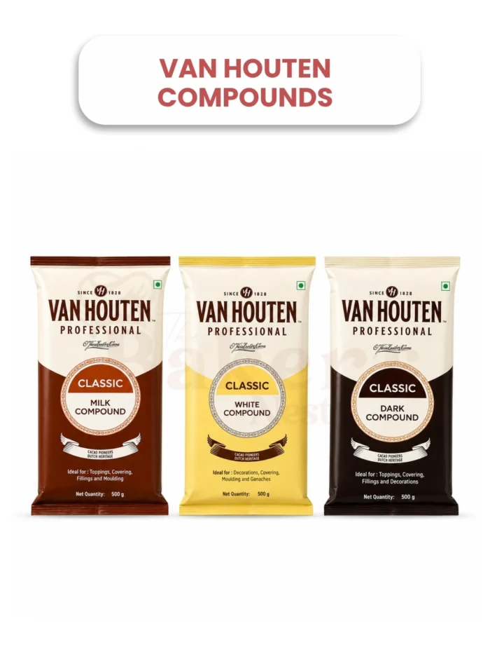 Van Houten Milk, Dark & White - 500g