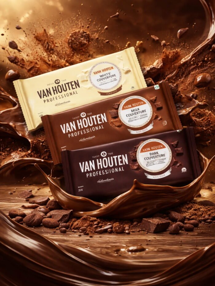 Van Houten Professionals – Milk, Dark & White (1kg)