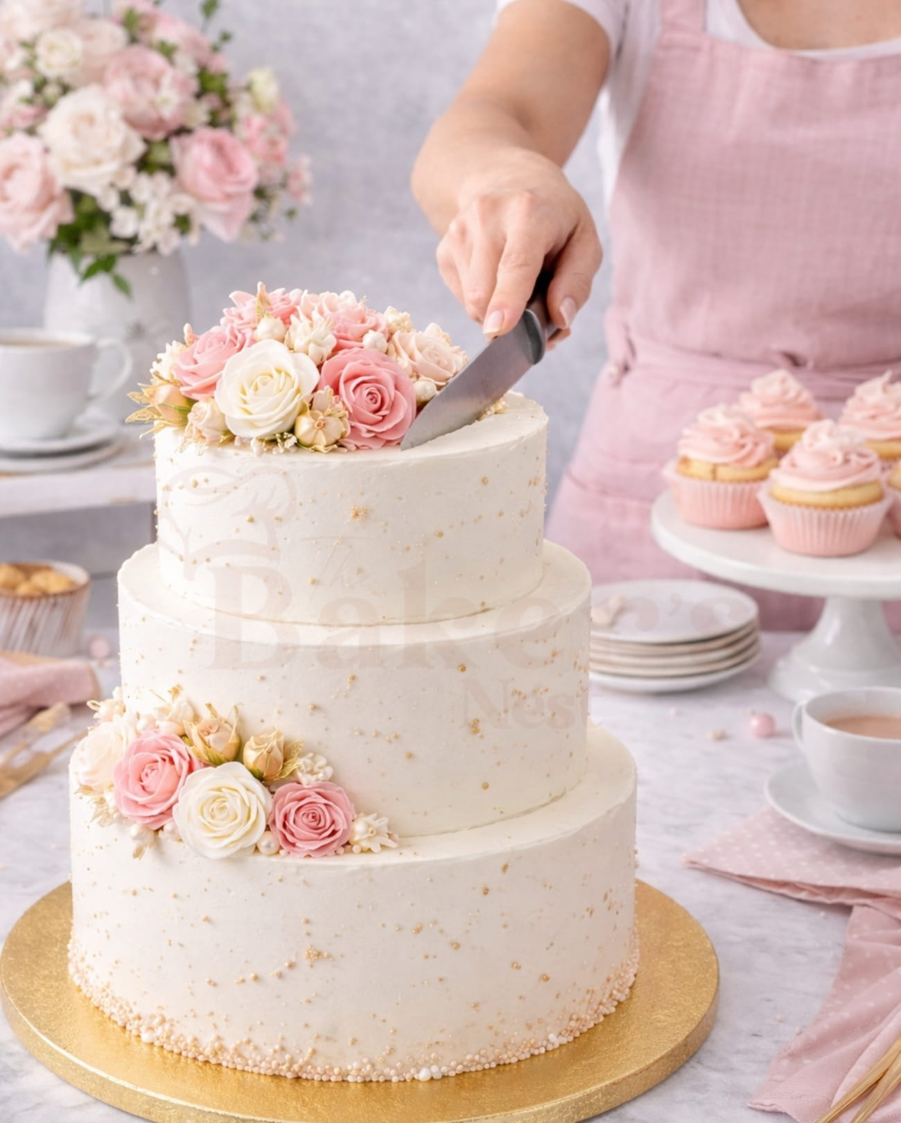 Cake Base Drum Boards – Round (10", 12", 14")