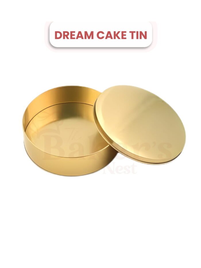Dream Cake Tins – Gold (500gms)