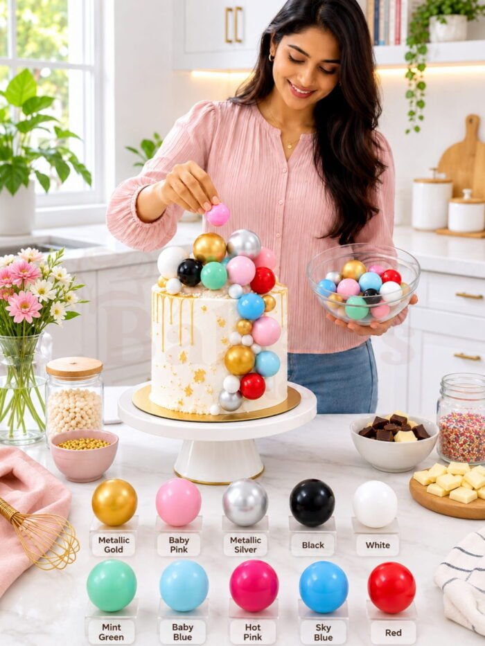 Faux Balls Assorted Colors