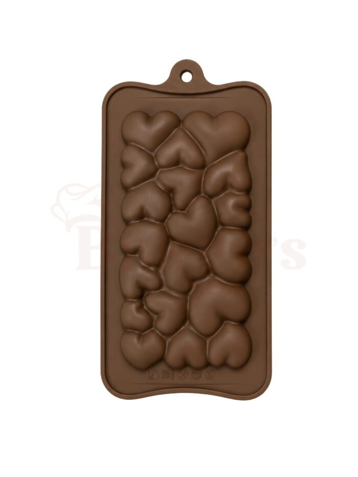 Chocolate Heartin Silicone Moulds