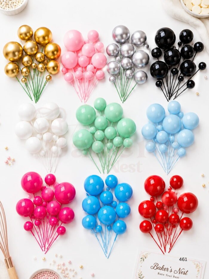 Faux Balls Assorted Colors