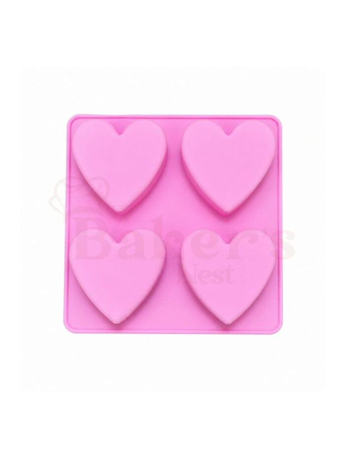 Heart Shape Silicone Mould
