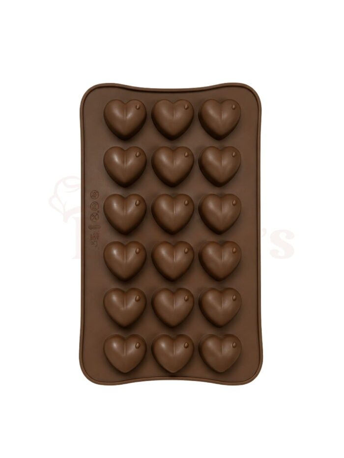 Chocolate Heartin Silicone Moulds