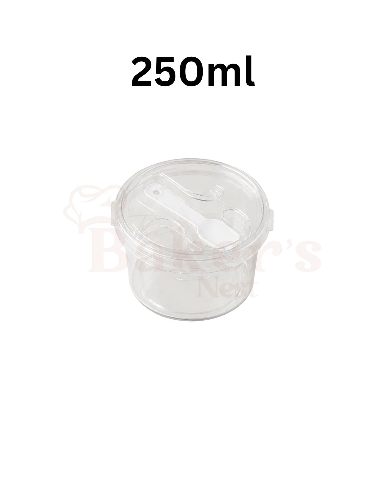 Dessert Boxes with Spoon – Assorted Sizes - Image 3