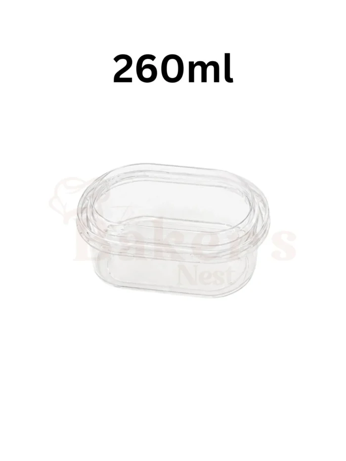 Dessert Boxes without Spoon – Assorted Sizes