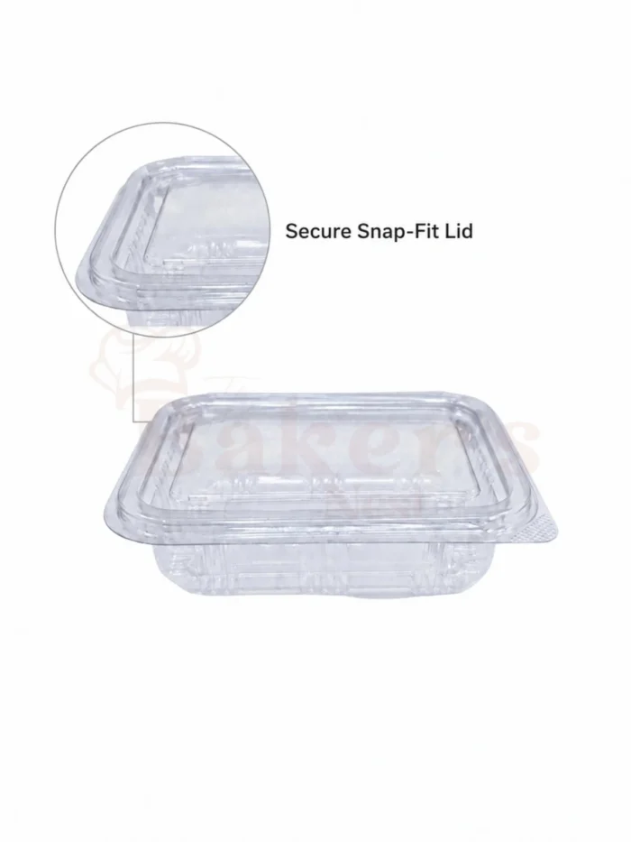 PVC Hinged Box – 100ml Assorted Pieces