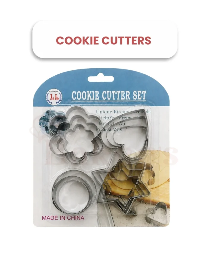 Cookie Cutters – 12 Pcs Set
