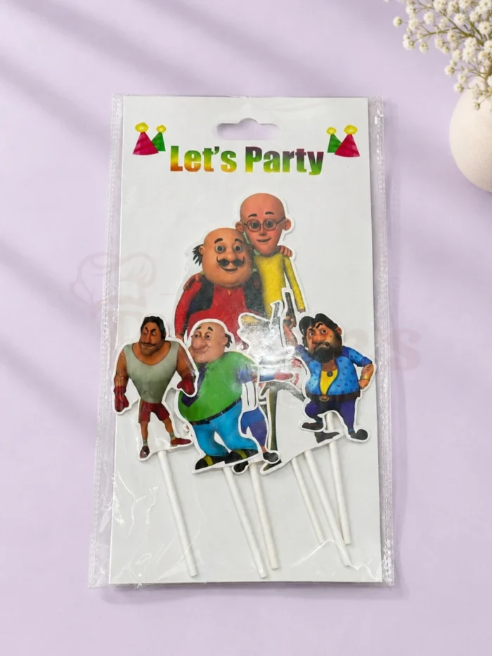 Paper Theme Topper – Motu Patlu