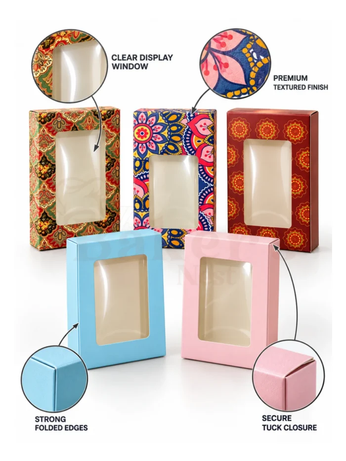 Kunafa Chocolate Boxes – Assorted Designs