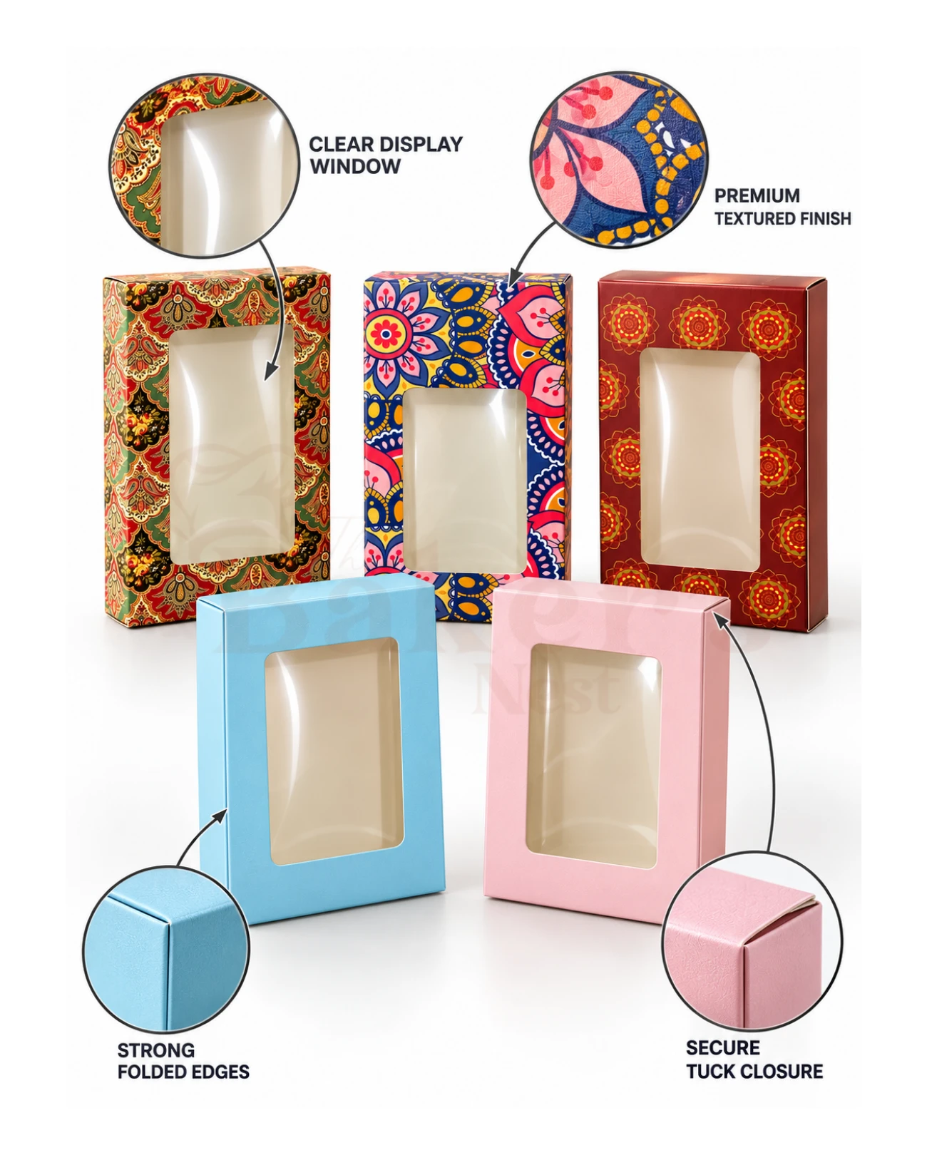 Kunafa Chocolate Boxes β Assorted Designs - Image 7