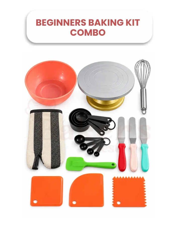 Beginners Baking Kit Combo – 8 Essential Tools
