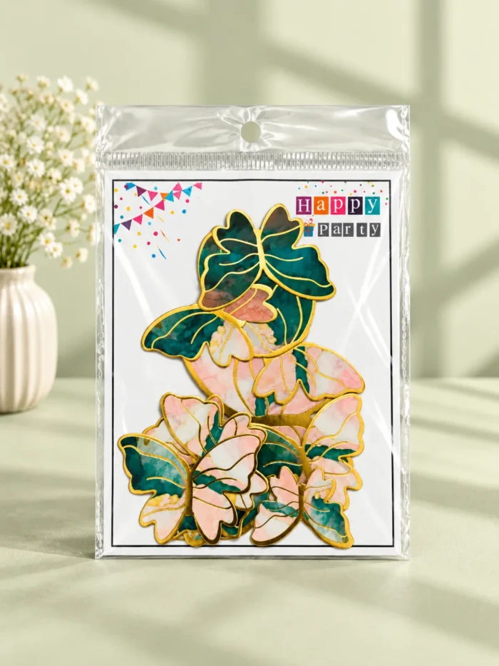 Pastel Butterfly Topper BN 7 -10 pc