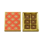 6 Cavity Chocolate Boxes – Assorted Designs - Box 1