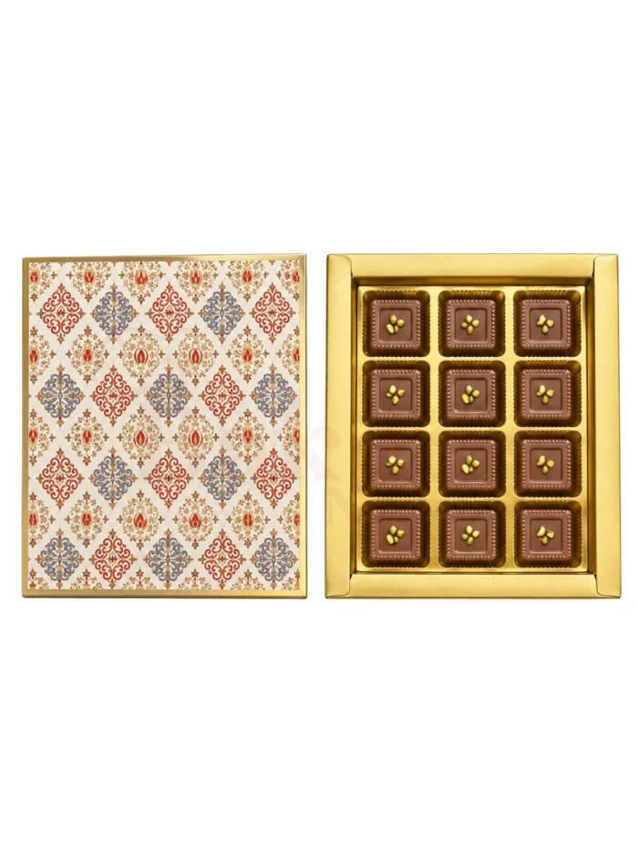 12 Cavity Chocolate Boxes – Assorted Designs