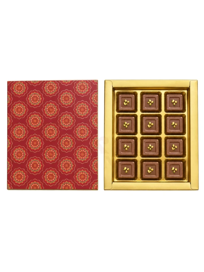 12 Cavity Chocolate Boxes – Assorted Designs