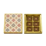 6 Cavity Chocolate Boxes – Assorted Designs - Box 3