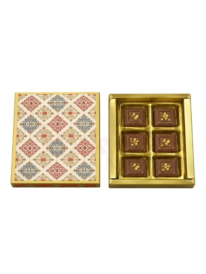 6 Cavity Chocolate Boxes – Assorted Designs