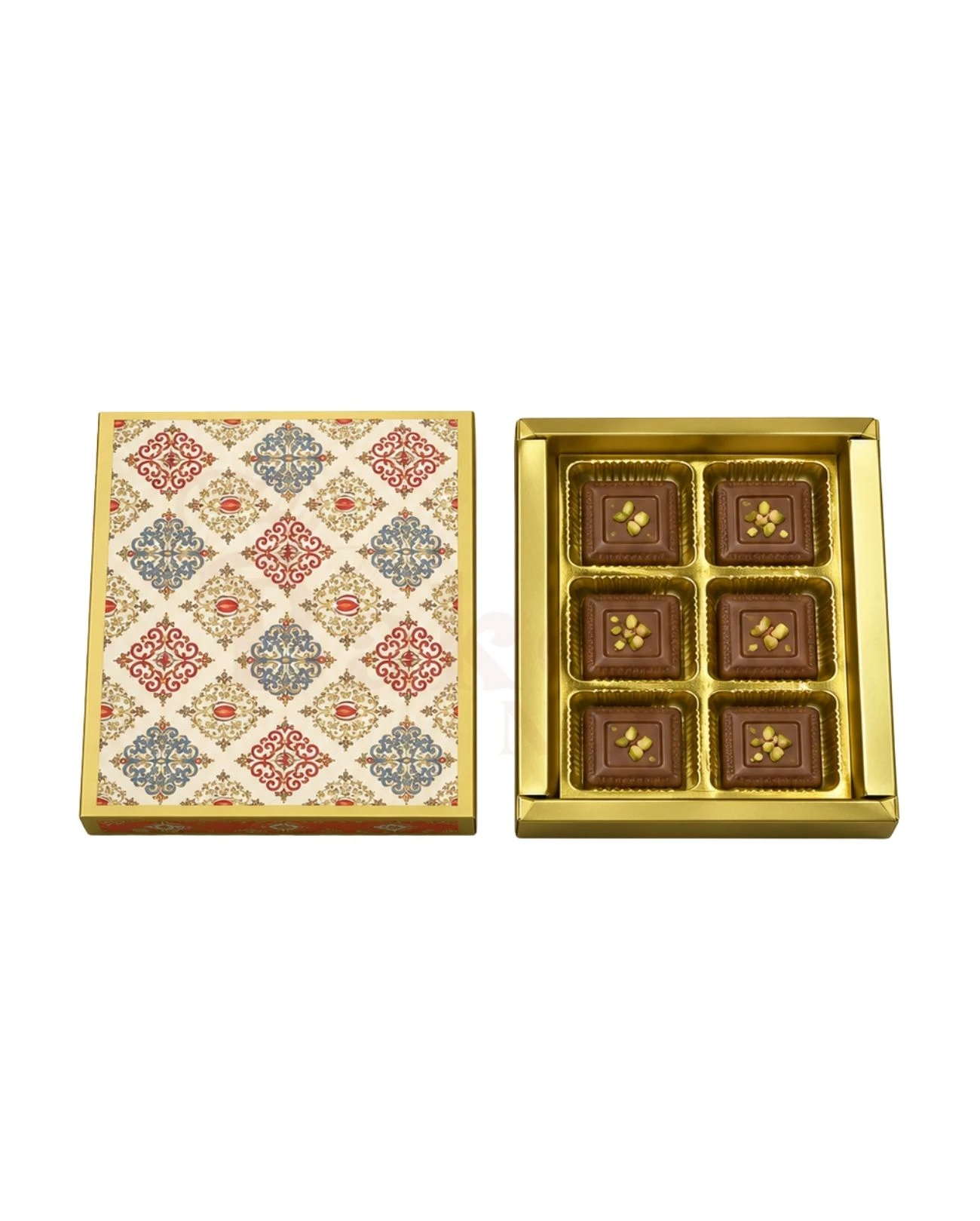 6 Cavity Chocolate Boxes – Assorted Designs - Image 2