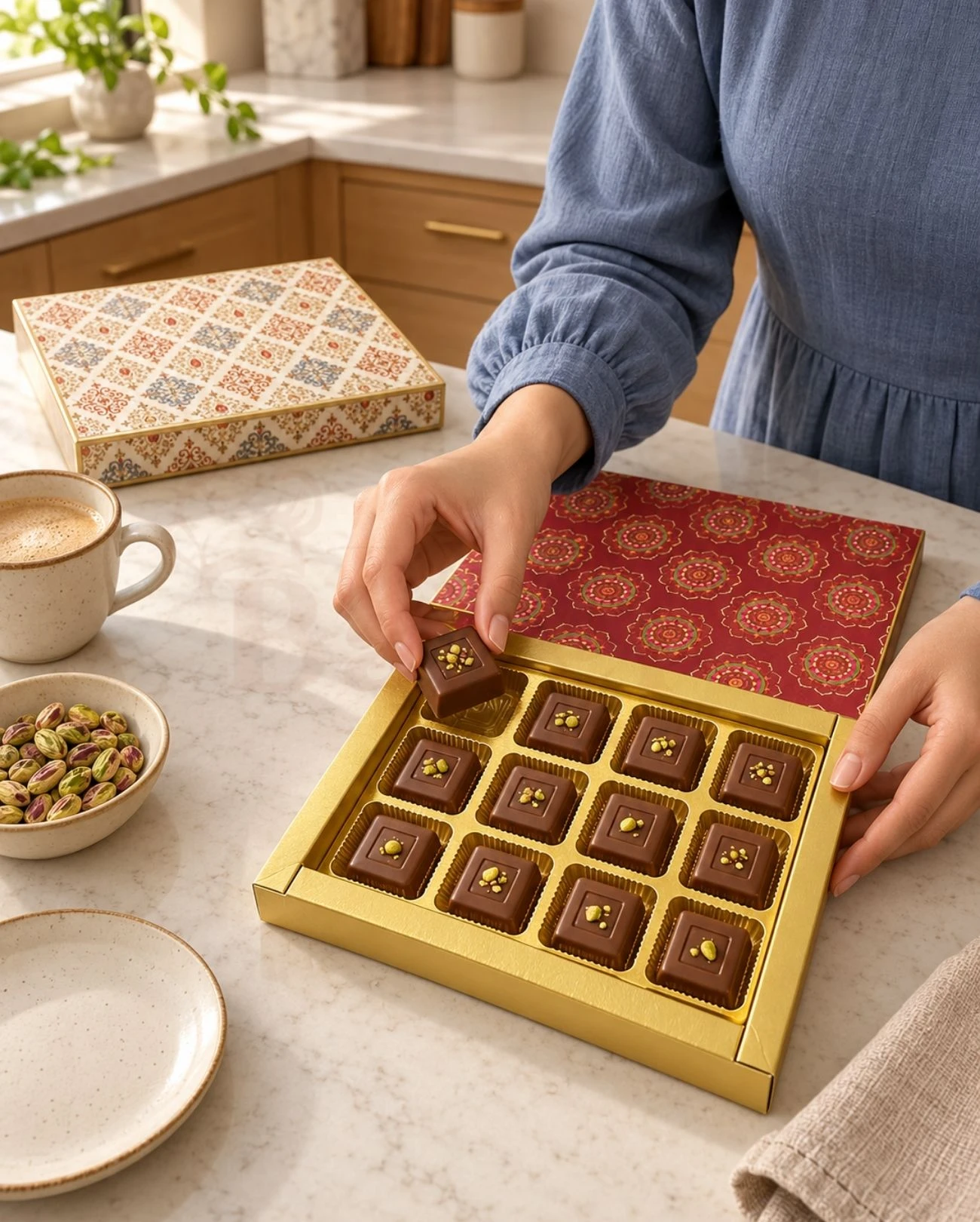 12 Cavity Chocolate Boxes – Assorted Designs - Image 5