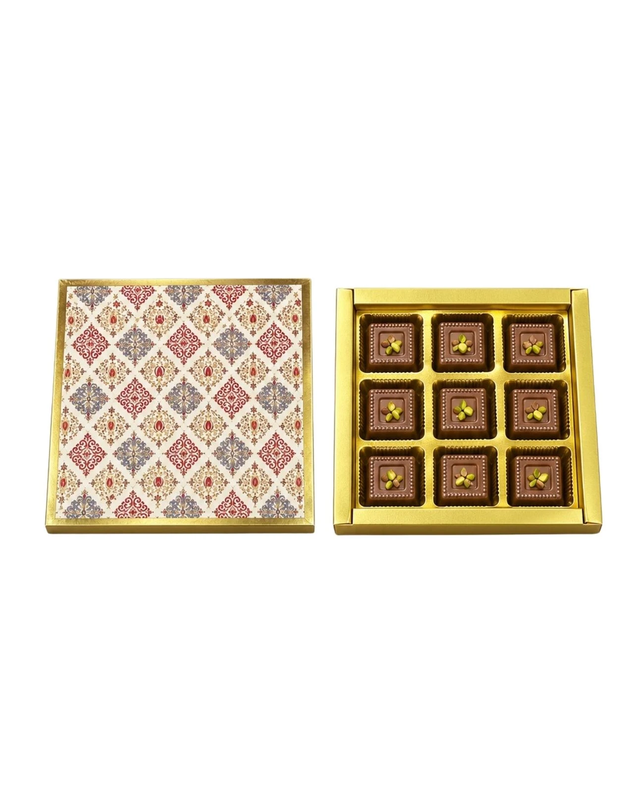9 Cavity Chocolate Boxes – Assorted Designs - Image 2