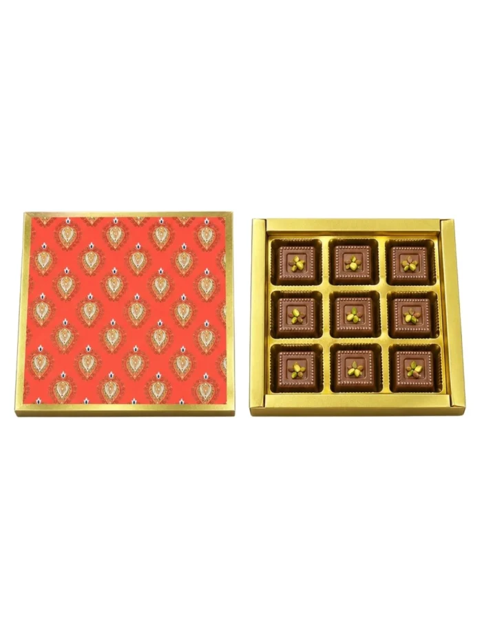 9 Cavity Chocolate Boxes – Assorted Designs