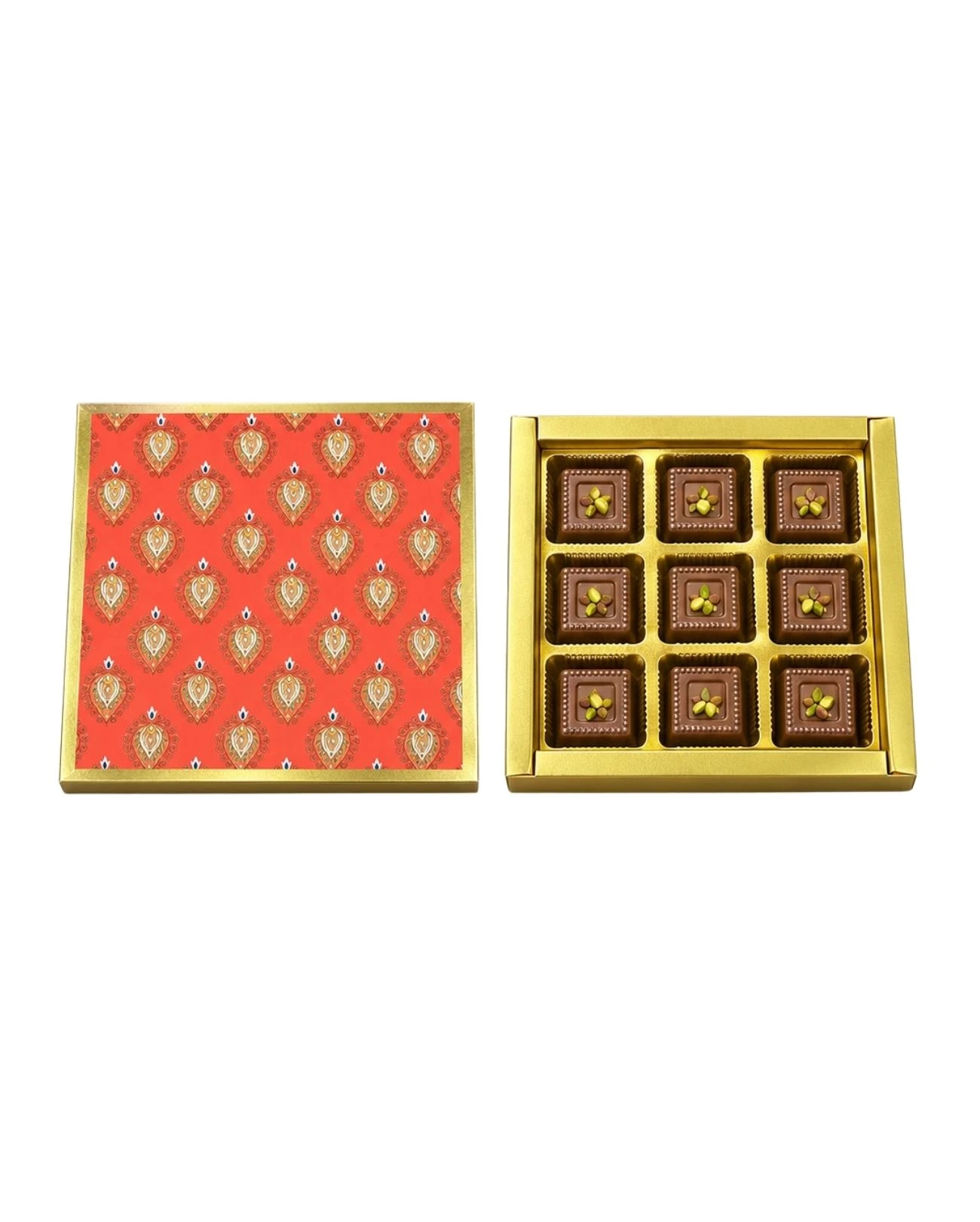 9 Cavity Chocolate Boxes – Assorted Designs - Image 4