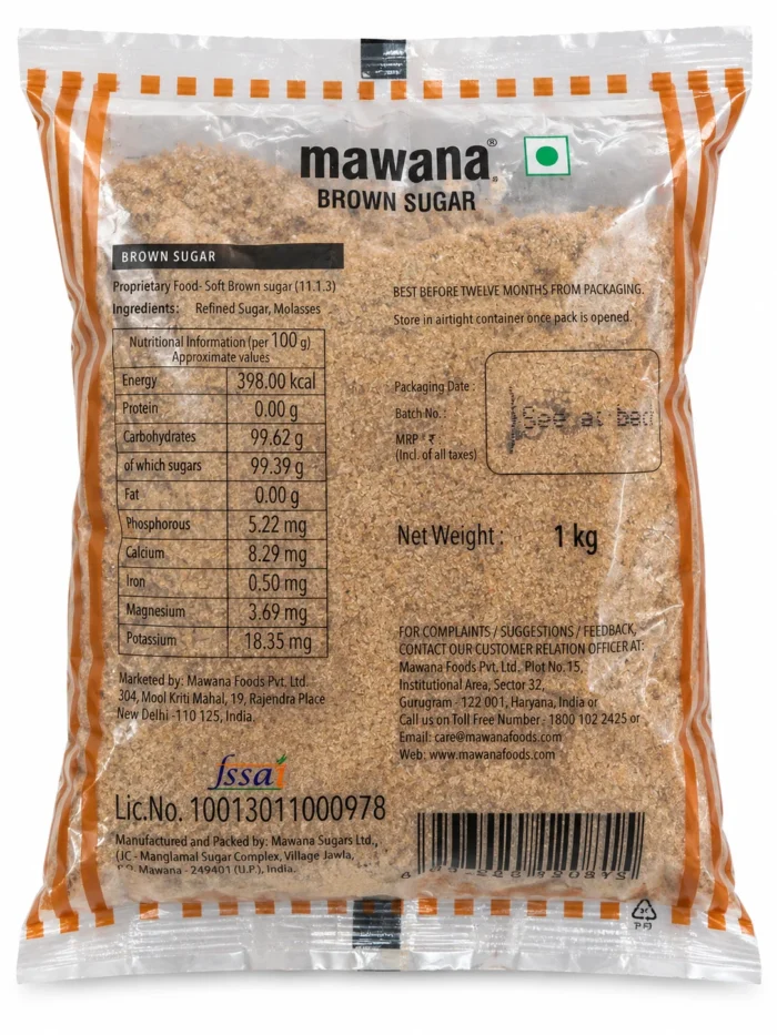 Mawana Brown Sugar - 1 Kg / Premium Sugar