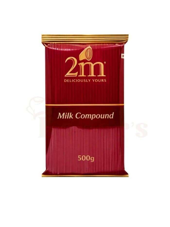 2M Chocolate Compounds – White, Dark & Milk (500g)