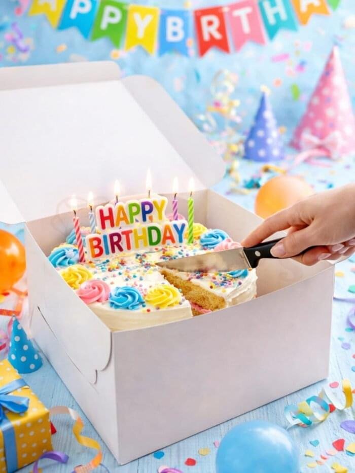 Cake Boxes – White, Premium & Premium Window