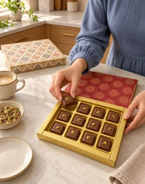 Kunafa 12 Cavity chocolate boxes