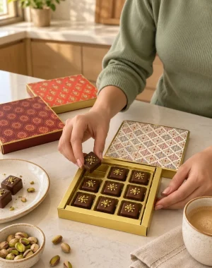 Kunafa 9 Cavity chocolate boxes
